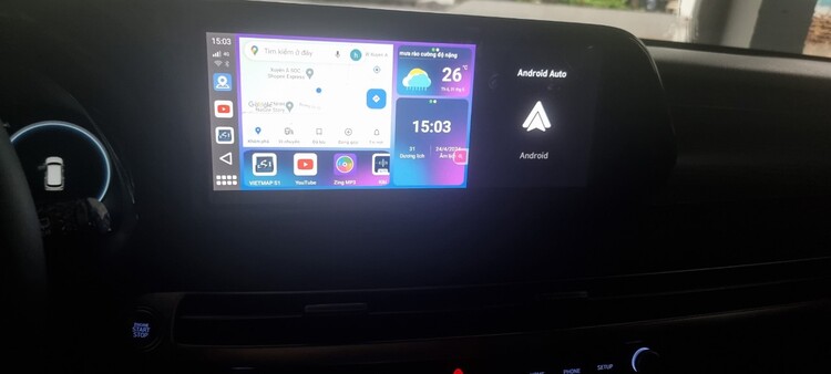 Kết nối Android Auto cho xe Hyundai Palisade