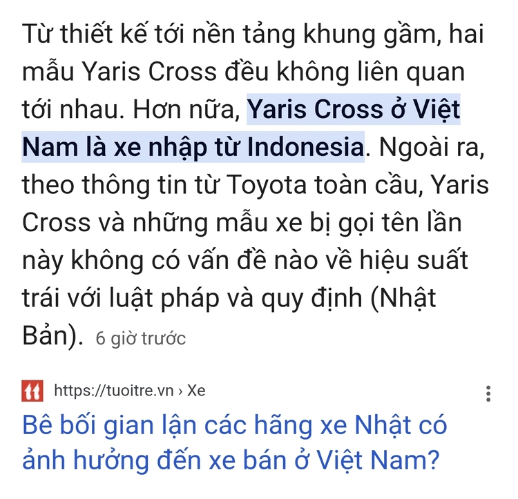 Nhiều mẫu xe của các hãng tạm dừng giao xe tại Nhật, Toyota Yaris Cross tại Việt Nam không bị ảnh hưởng