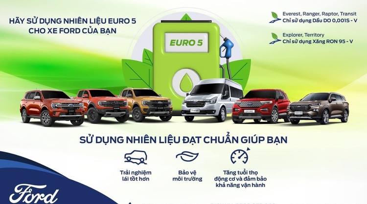 Dù nhiều khó khăn, các hãng xe vẫn nỗ lực theo đuổi chuẩn khí thải Euro 5 tại Việt Nam