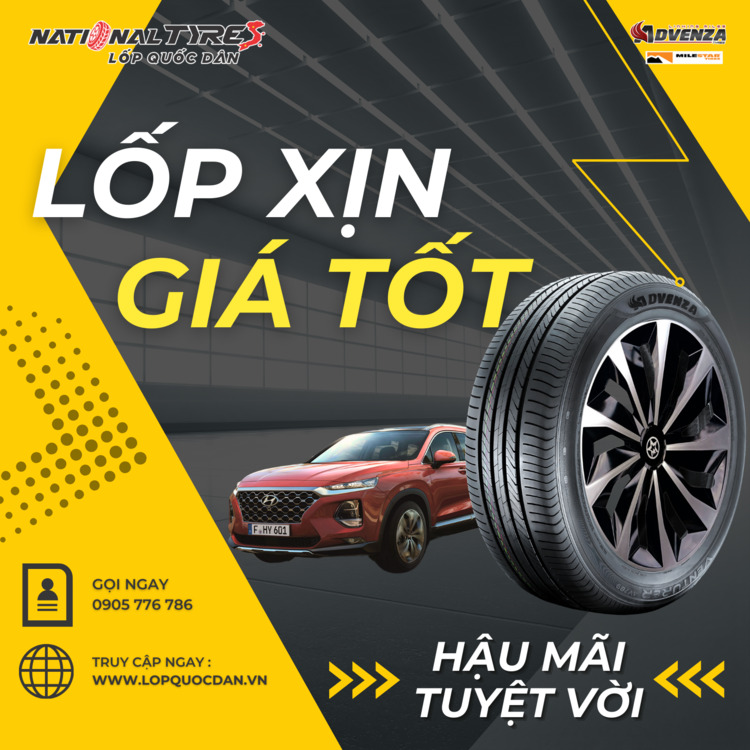 Lốp MILESTAR và ADVENZA - Tự hào lốp Việt!