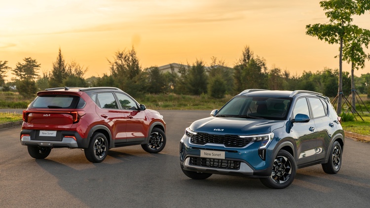 Kia Sonet 2024 ra mắt khách hàng Việt với 3 phiên bản, giá bán chưa công bố