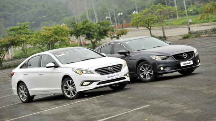 [Mua xe lần đầu] Hyundai Sonata 2015 hay Mazda 6?