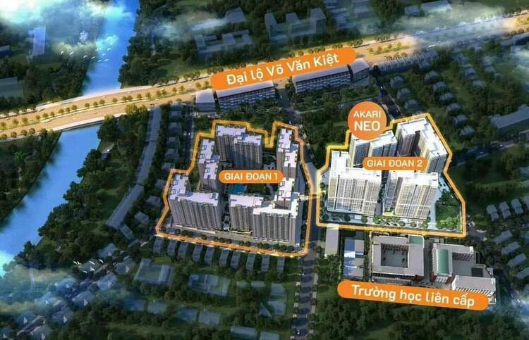 Mở bán giỏ hàng cuối 120 căn hộ Akari City Phase 2 mặt tiền đường Võ Văn Kiệt, Chiết khấu gần 600tr