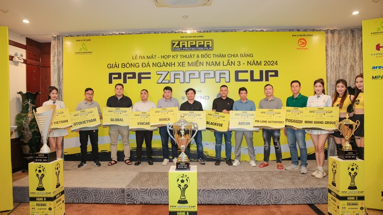 Giải Bóng Đá Ngành Xe Miền Nam lần 3 - PPF Zappa Cup 2024 bốc thăm chia bảng, chính thức khởi tranh từ ngày 7/7/2024