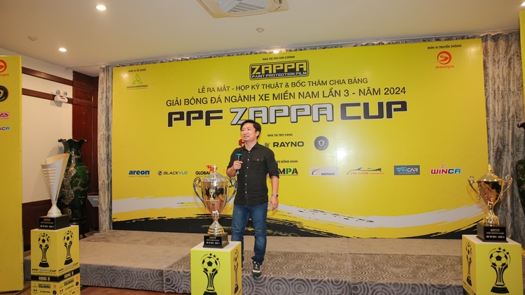 Giải Bóng Đá Ngành Xe Miền Nam lần 3 - PPF Zappa Cup 2024 bốc thăm chia bảng, chính thức khởi tranh từ ngày 7/7/2024