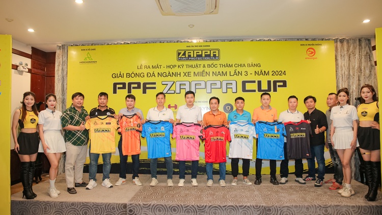 Giải Bóng Đá Ngành Xe Miền Nam lần 3 - PPF Zappa Cup 2024 bốc thăm chia bảng, chính thức khởi tranh từ ngày 7/7/2024