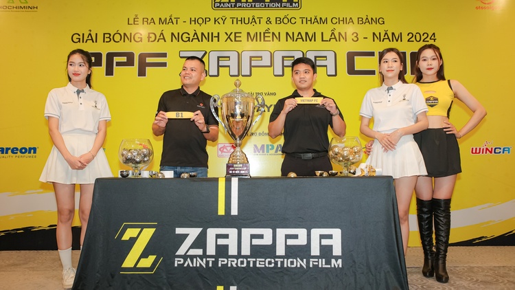 Giải Bóng Đá Ngành Xe Miền Nam lần 3 - PPF Zappa Cup 2024 bốc thăm chia bảng, chính thức khởi tranh từ ngày 7/7/2024