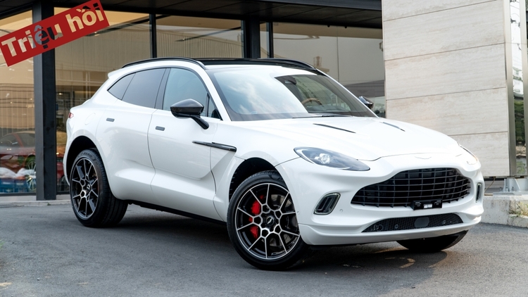 Triệu hồi 10 xe Aston Martin DBX tại Việt Nam vì lỗi cầu chì