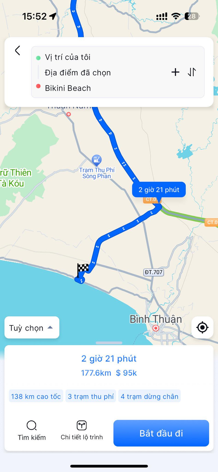 Ngắm đường nối cao tốc Phan Thiết - Dầu Giây trước ngày thông xe