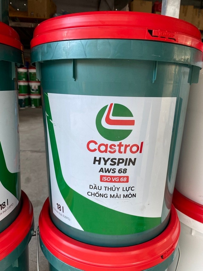 Đại lý mua bán Dầu nhớt thủy lực 32, 46, 68 Castrol, Shell chính hãng, Giá tốt nhất tại TPHCM.