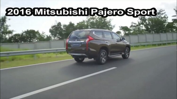 Bộ ảnh và video chính thức của Mitsubishi Pajero Sport 2016