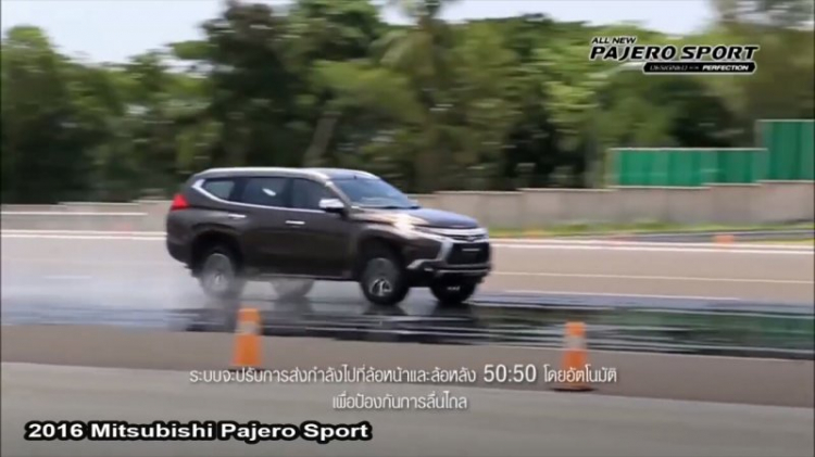 Bộ ảnh và video chính thức của Mitsubishi Pajero Sport 2016