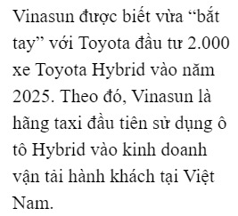 Doanh số xe Hybrid tháng 6/2024 Tại Việt Nam: Toyota Innova vượt mặt Honda CR-V