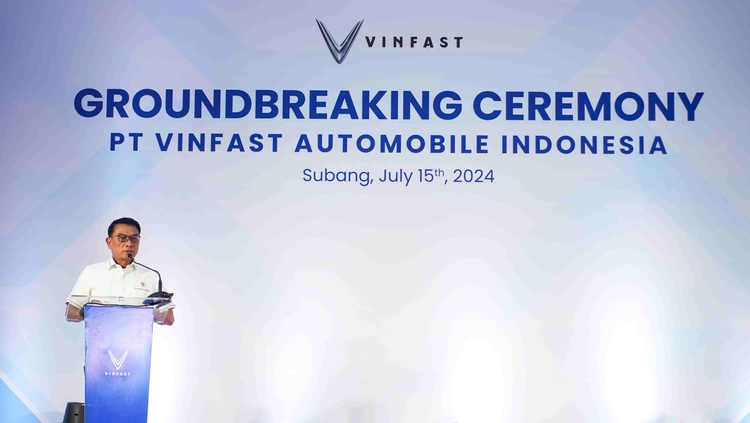 VinFast động thổ nhà máy ở Indonesia, sản xuất VF 3, VF 5, VF 6 và VF 7 tay lái nghịch