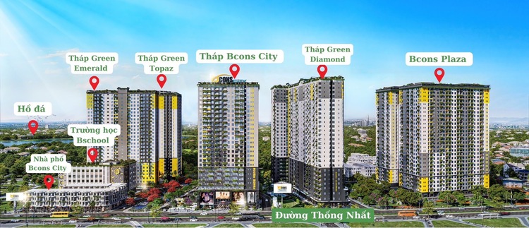 Cập nhật tiến độ khu Bcons City