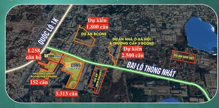 Cập nhật tiến độ khu Bcons City