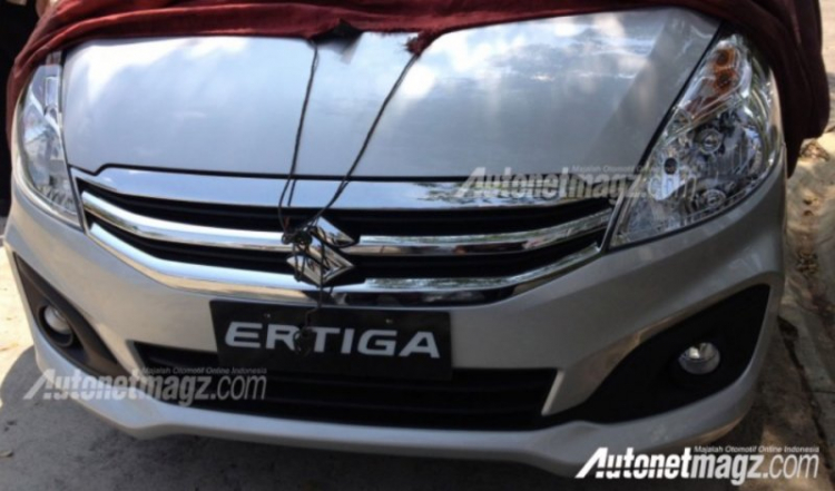 Suzuki Ertiga facelift xuất hiện ở Indonesia