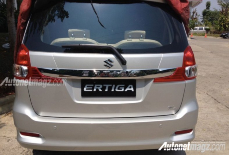 Suzuki Ertiga facelift xuất hiện ở Indonesia