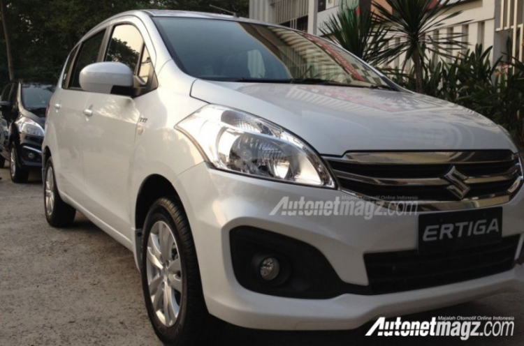 Suzuki Ertiga facelift xuất hiện ở Indonesia