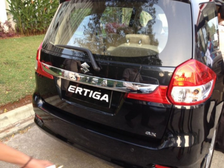 Suzuki Ertiga facelift xuất hiện ở Indonesia