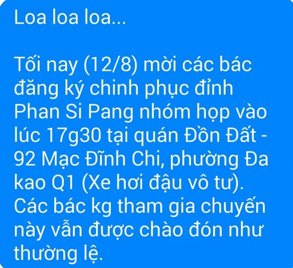 {FFC Challenger 2015}: Chinh phục Nóc nhà Đông Dương, đỉnh Phan Si Păng - Tháng 09/2015