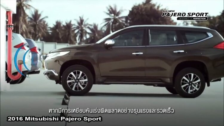 Bộ ảnh và video chính thức của Mitsubishi Pajero Sport 2016