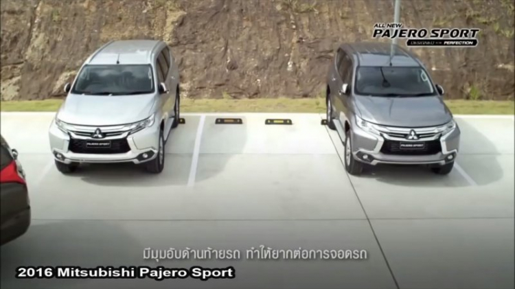 Bộ ảnh và video chính thức của Mitsubishi Pajero Sport 2016