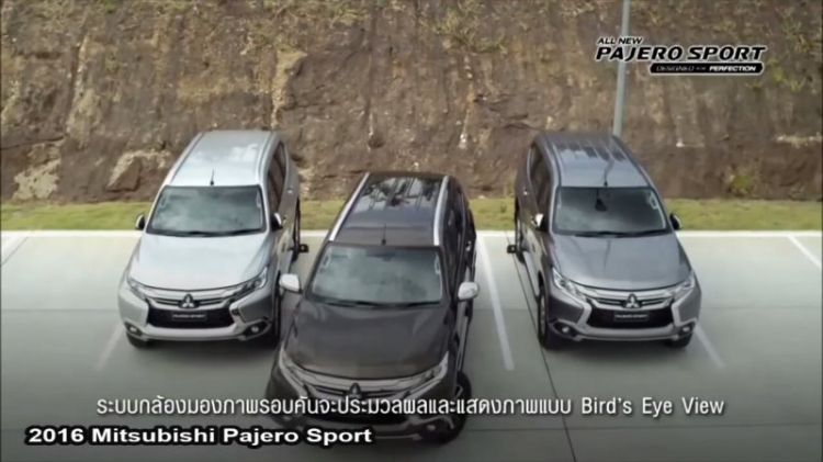 Bộ ảnh và video chính thức của Mitsubishi Pajero Sport 2016