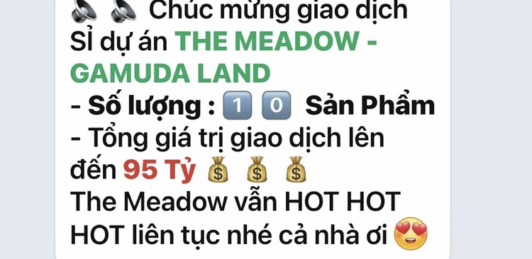 Meadow Bình Chánh của Gamuda