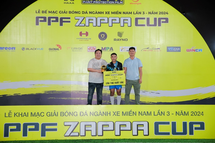 Giải Bóng Đá Ngành Xe Miền Nam PPF ZAPPA CUP 2024 đã tìm ra nhà vô địch