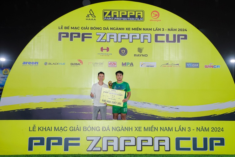 Giải Bóng Đá Ngành Xe Miền Nam PPF ZAPPA CUP 2024 đã tìm ra nhà vô địch