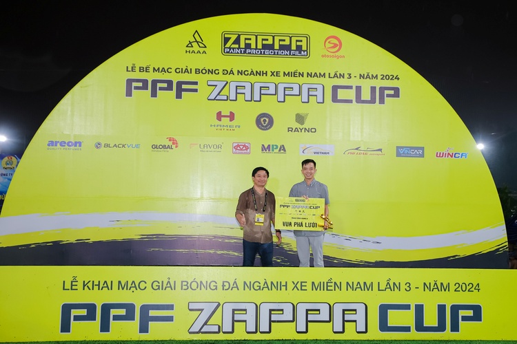 Giải Bóng Đá Ngành Xe Miền Nam PPF ZAPPA CUP 2024 đã tìm ra nhà vô địch