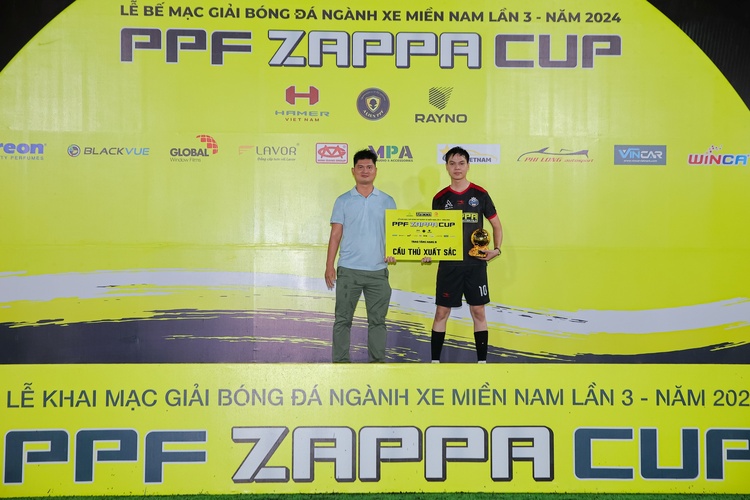 Giải Bóng Đá Ngành Xe Miền Nam PPF ZAPPA CUP 2024 đã tìm ra nhà vô địch