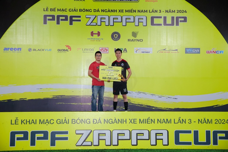 Giải Bóng Đá Ngành Xe Miền Nam PPF ZAPPA CUP 2024 đã tìm ra nhà vô địch