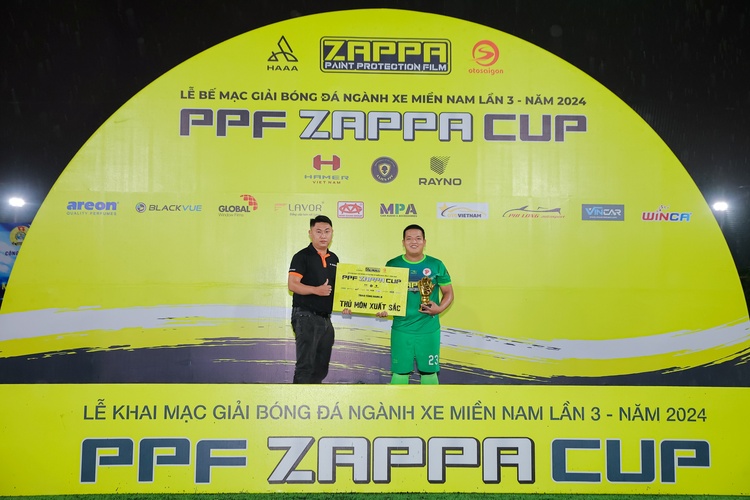 Giải Bóng Đá Ngành Xe Miền Nam PPF ZAPPA CUP 2024 đã tìm ra nhà vô địch