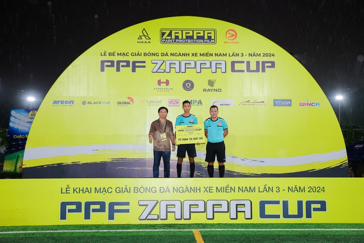 Giải Bóng Đá Ngành Xe Miền Nam PPF ZAPPA CUP 2024 đã tìm ra nhà vô địch