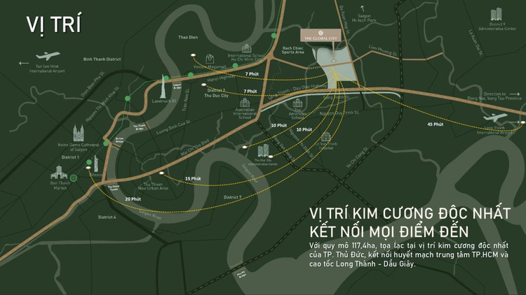 Vị trí dự án The Global City Quận 2