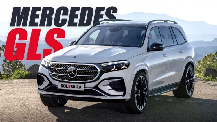 Xem trước Mercedes-Benz GLS 2026 với thiết kế mới, đèn pha LED đồ họa lạ mắt