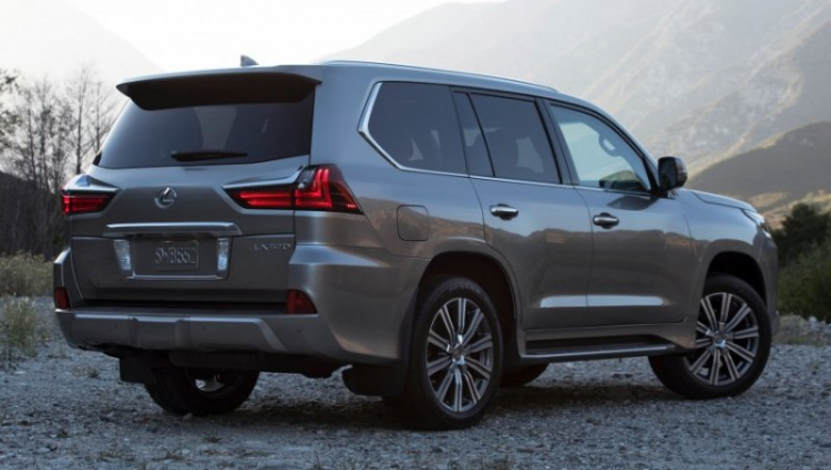 Lexus LX 2016 Facelift chính thức lộ diện