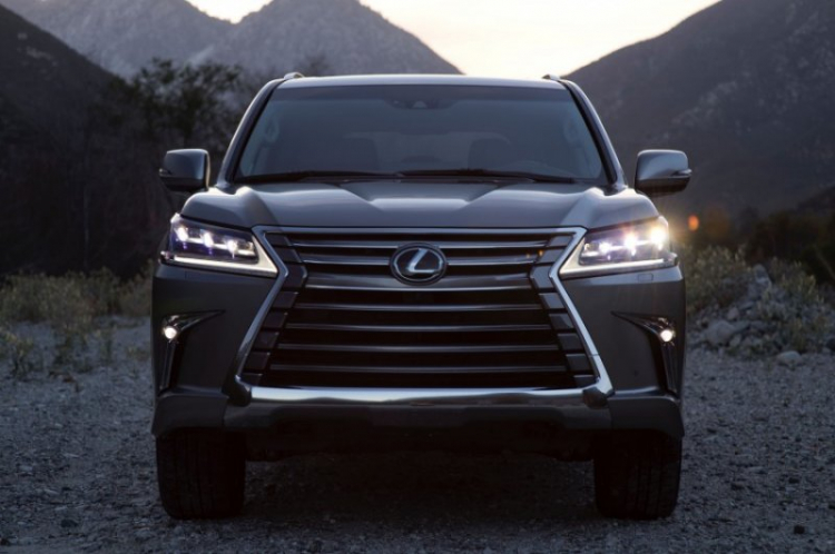 Lexus LX 2016 Facelift chính thức lộ diện