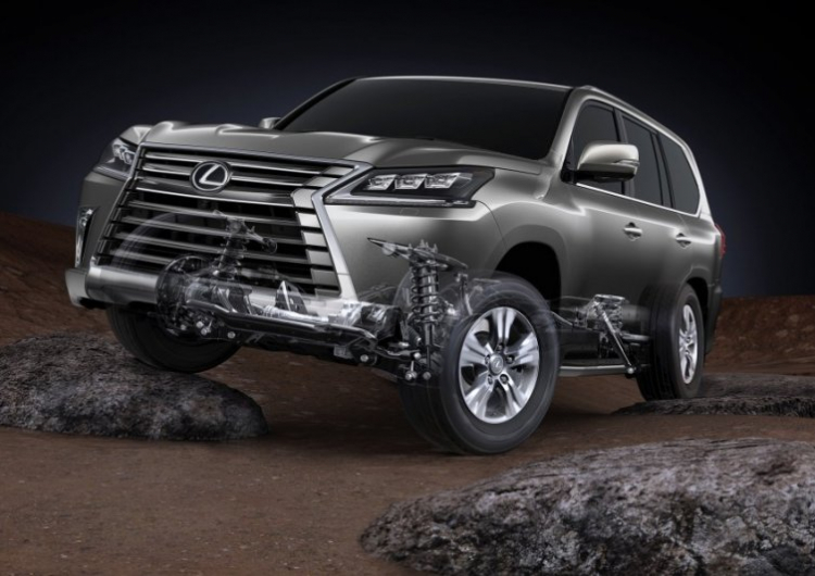 Lexus LX 2016 Facelift chính thức lộ diện