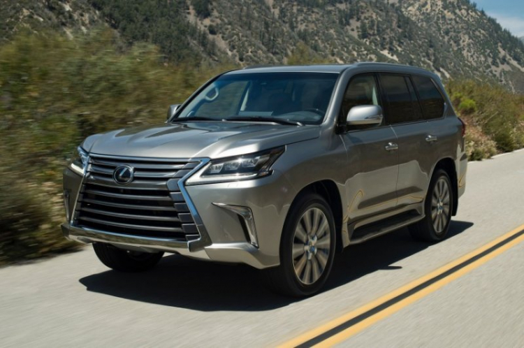 Lexus LX 2016 Facelift chính thức lộ diện