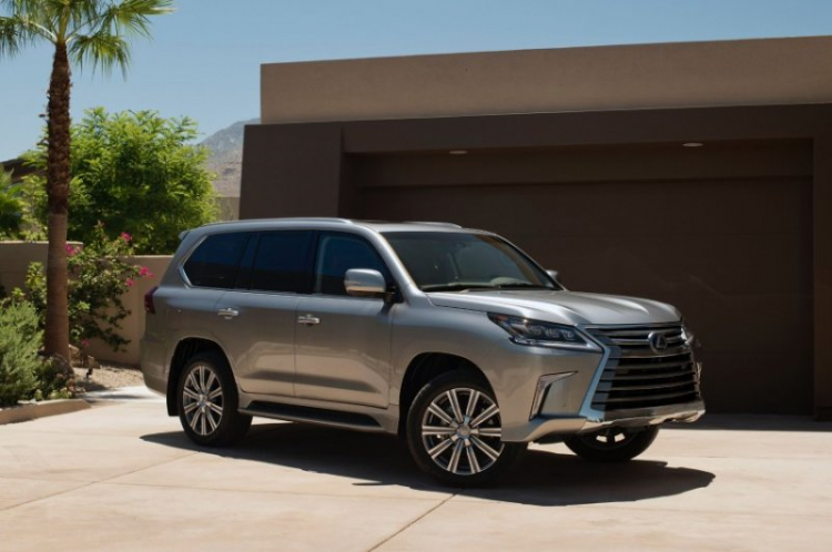 Lexus LX 2016 Facelift chính thức lộ diện