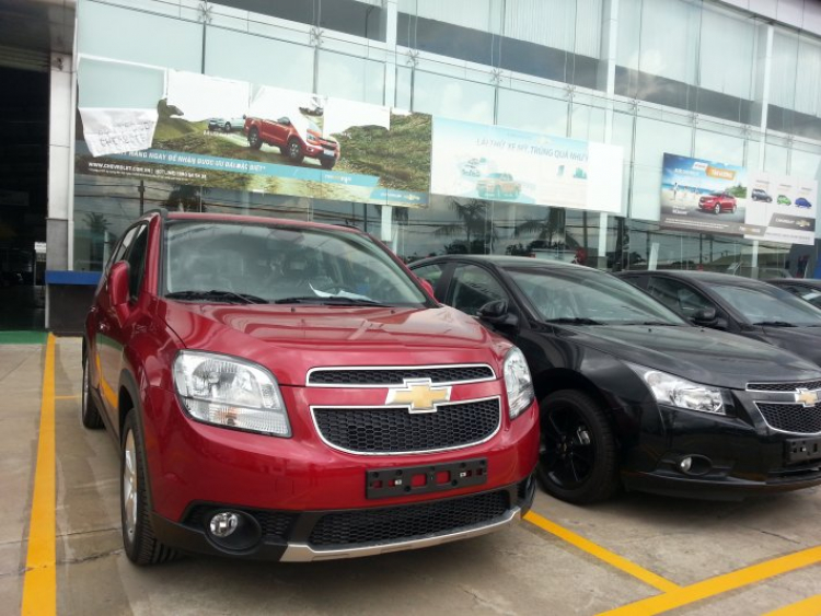 Nhiều điểm mới hấp dẫn trên Chevrolet Orlando 2015