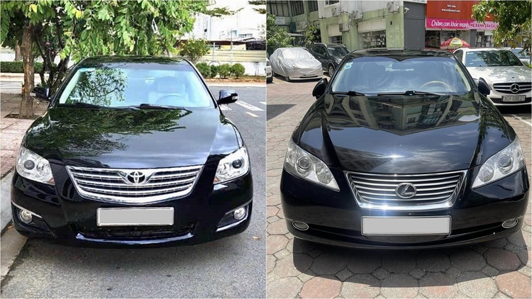 Xin So sánh 2 xe Camry 3.5Q (2008) và Lexus ES350 (2008) để mua