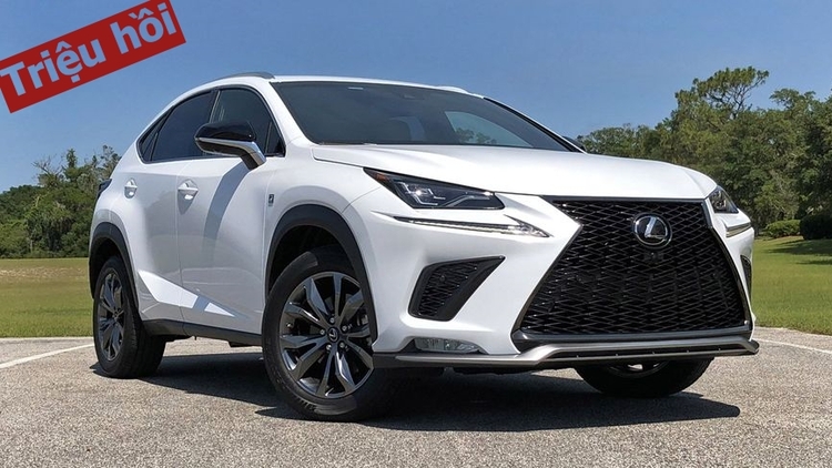 Triệu hồi Lexus NX tại Việt Nam để thay thế bơm nhiên liệu