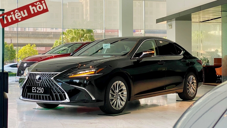 Triệu hồi hơn 600 xe Lexus tại Việt Nam để thay camera