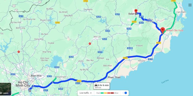 Nhờ tư vấn đường đi Sài Gòn - Đà Lạt đi ngày 2/9 Nhờ tư vấn đường đi Sài Gòn - Đà Lạt đi ngày 2/9