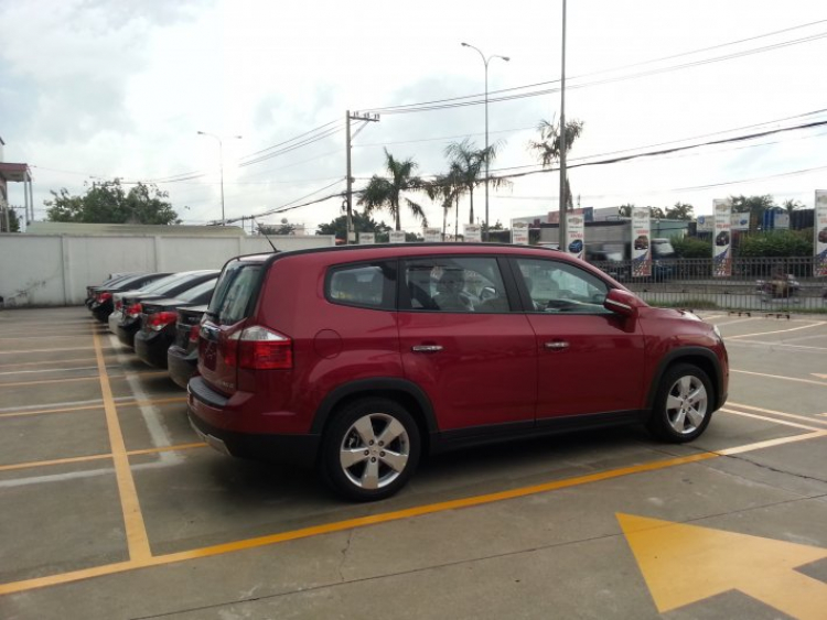 Nhiều điểm mới hấp dẫn trên Chevrolet Orlando 2015