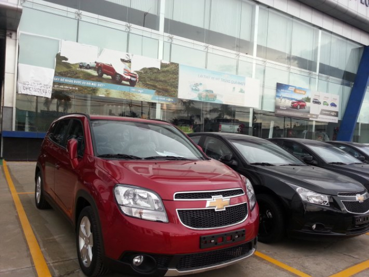 Nhiều điểm mới hấp dẫn trên Chevrolet Orlando 2015